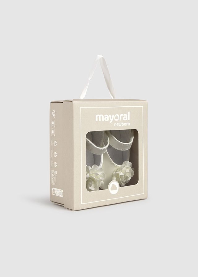 Пінетки Mayoral 5-7 міс. Розмір 17 Кремовий 9902-13-3 фото