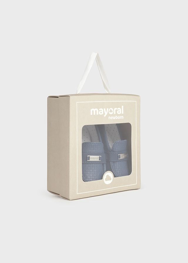 Мокасини Mayoral 0-2 міс. Розмір 15 Синій 9892-55 фото