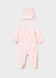 Чоловічок з шапочкою Mayoral 0-1 міс. Рожевий 1706-86 фото 1