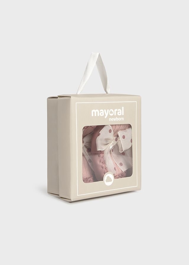 Пінетки Mayoral 0-2 міс. Розмір 15 Рожевий 9924-38 фото