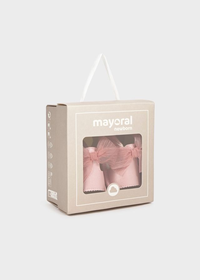 Пінетки Mayoral 2-5 міс. Розмір 16 Рожевий 9084-46-2 фото