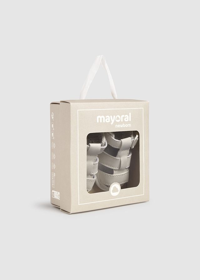 Сандалі Mayoral 0-2 міс. Розмір 15 Кремовий 9897-73 фото